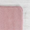 Miniatyrbild 2 av 5: Rund matta - MELIS HOME - Rosa - 140x200 cm - Tvättbar - Halkfri - Mjuk