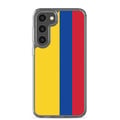Miniatyrbild 1 av 2: Mobilskal – Colombia Flagga – Kompatibel med Samsung Galaxy S23 Ultra – Flexibelt Fodral – Slitstarkt och Stötsäkert – Pixelforma