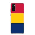 Miniatyrbild 1 av 2: Telefonfodral - PIXELFORMA - Samsung Galaxy S24 Plus - Tchads flagga - Transparent plast - TPU