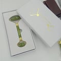 Miniatyrbild 3 av 4: Guld Jade Roller Massageapparat Ansiktsskönhet