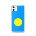 Miniatyrbild 1 av 2: Mobilskal – Palauernas flagga – Kompatibel med iPhone 11 – Mjukt skal – Slitstarkt och stötresistent – Silikon – Pixelforma
