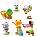 Miniatyrbild 2 av 6: LEGO® 11034 klassiska kreativa husdjur, djurleksak, hund, katt, kanin, hamster och fågelmodell