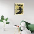 Miniatyrbild 3 av 4: Legendarte - Vintage konstnärlig affisch Japansk Divan - Målning, tryck på duk cm. 50x70