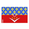Miniatyrbild 1 av 3: Flagga Seine-Saint-Denis – 90 x 150 cm – Hållbar Polyester – 2 Metallöglor – Inomhus / Utomhus – Pixelforma