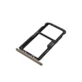 Miniatyrbild 1 av 4: SIM-kortsfack för Huawei Mate 20 Lite Nano SIM och Micro-SD Guld