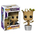 Miniatyrbild 2 av 2: Figurine - Funko - Dansande Groot - 10 cm - Beige - Under officiell licens