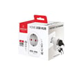 Miniatyrbild 3 av 3: Reseadapter - SKROSS - Europa till Europa + 2 USB - Vit - Universal - Shuko-kontakt