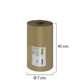 Miniatyrbild 2 av 2: Kraftpapper 45 / 50 Gram Rulle 45 cm. x 45 Meter