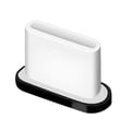 Miniatyrbild 2 av 4: Universal USB-C dammskyddspropp i silikon vit/svart