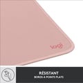 Miniatyrbild 5 av 6: Musmatta - Logitech - Studio Series - Easy Glide - Rosa