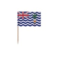 Miniatyrbild 1 av 3: Tandpetare - Multicolor - Brittiska indiska oceanområdet - 10 cm - 100 stycken - Bambu