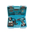 Miniatyrbild 1 av 3: Slagborrskruvdragare - Makita - HP333DSAX1 - Trådlös - 2 batterier 12 V - 2 Ah + laddare