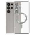 Miniatyrbild 4 av 6: Coque MagSafe - Samsung Galaxy S25 Ultra - Silikon - Silver Chrome Kontur - Helhetskydd