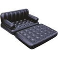 Miniatyrbild 2 av 6: TD® uppblåsbar bäddsoffa 152 x 64 x 18,8 cm Hopfällbar uppblåsbar utomhussoffa