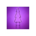 Miniatyrbillede 2 af 6: Lysende juletræ til plantning H140cm 140 LED RGB 48 effekter Wonder fjernbetjening Lotti