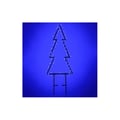Miniatyrbillede 3 af 6: Lysende juletræ til plantning H140cm 140 LED RGB 48 effekter Wonder fjernbetjening Lotti