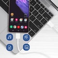 Miniatyrbild 2 av 4: USB-C-kabel - Samsung - EP-DG970BWE - Snabbladdning 5A - 1 meter - Vit