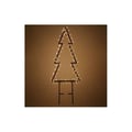 Miniatyrbillede 5 af 6: Lysende juletræ til plantning H140cm 140 LED RGB 48 effekter Wonder fjernbetjening Lotti