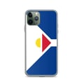 Miniatyrbild 1 av 2: Skal - PIXELFORMA - iPhone 11 Pro - Saint-Martins flagga - Flexibel - Stötsäker