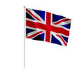 Miniatyrbild 1 av 3: Mini Storbritannien Flagga – 20 x 30 cm – Att Hålla i Handen – Polyester – 1 styck – Pixelforma