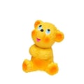 Miniatyrbild 2 av 2: LANCO Teddy the Bear badleksak - Från födseln - Orange - Naturgummi - 8x7x10,5 cm