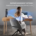 Pikkukuva 3 / 6: Rowenta Eole Compact, Pylväsventilaatto, Tehokas viilennys VU6220F0