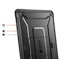 Miniatyrbild 5 av 6: Heltäckande skal för Galaxy Tab A11 Unicorn Beetle Ultra Resistans 360° Supcase Svart