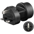 Miniatyrbild 1 av 2: GOOBAY - Goobay IPW ADP 3 ADAPTER Schuko CEE 7/4 A Storbritannien