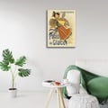 Miniatyrbild 3 av 4: Legendarte - Vintage konstnärlig affisch Palais De Glace Champs Elysées - Målning, tryck på duk cm. 50x70