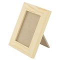 Miniatyrbild 1 av 2: MégaCréa DIY - Träram med ställning 10 x 8 cm