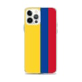 Miniatyrbild 1 av 2: Mobilskal – Colombias flagga – Kompatibel med iPhone 12 Pro Max – Mjukt fodral – Slitstarkt och stöttåligt – Pixelforma