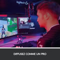 Miniatyrbild 4 av 6: Webbkamera - Full HD 1080p - Logitech G - C922 Pro - Inbyggd mikrofon - Stream