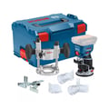 Miniatyrbillede 1 af 6: Trådløs affleureuse GKF 18V-8 - BOSCH - uden batteri eller oplader - tilbehør - L-Boxx - 06016C2003