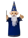 Miniatyrbild 2 av 2: Magician Puppet 36 Cm - Bas och Bas - Gårdagens leksak - Tillverkad i Europa - Svart