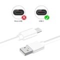 Miniatyrbild 3 av 4: USB Typ C-kabel för Realme C53 - Snabbladdning-synkroniserad dataöverföring - 2 meter kabel