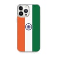 Miniatyrbild 1 av 2: Mobilskal - PIXELFORMA - Indiens flagga - Kompatibel med iPhone 13 Pro Max - Mjuk - Stötabsorberande