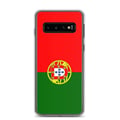 Miniatyrbild 1 av 2: Mobilskal – Portugals flagga – Kompatibel med Samsung Galaxy S10e – Mjuk fodral – Slitstark och stöttålig – Pixelforma