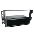 Miniatyrbild 1 av 2: 2-DIN fasadadapter med förvaringsfack Chevrolet svart
