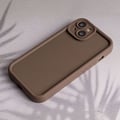 Miniatyrbild 2 av 2: Fodral till Xiaomi Redmi 13C - Silikonskyddande TPU-fodral Brun