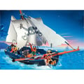Miniatyrbild 4 av 6: PLAYMOBIL 5810 Piratbåt med kanon, Flyter i vattnet, 3 figurer, 84 delar, Pirater, Från 4 år