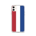 Miniatyrbild 1 av 2: Telefonfodral – Nederländerna Flagga – Kompatibel med iPhone 11 – Mjuk Fodral – Slitstark och Stötsäker – Silikon – Pixelforma