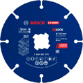 Miniatyrbild 1 av 5: BOSCH PROFESSIONAL skärskiva - X-LOCK EXPERT Carbide Multi Wheel - 125 mm - För små vinkelslipar