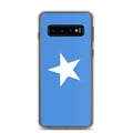 Miniatyrbild 1 av 2: Telefonfodral – Somalias flagga – Kompatibel med Samsung Galaxy S10 – Mjuk fodral – Hållbar och stötresistent – Pixelforma