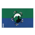 Miniatyrbild 1 av 3: Drapeau Duncan – 90 x 150 cm – Hållbar Polyester – 2 Metallöglor – Inomhus / Utomhus – Pixelforma