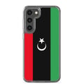 Miniatyrbild 1 av 2: Telefonfodral – Libyens flagga – Kompatibel med Samsung Galaxy S23 Ultra – Mjuk fodral – Hållbar och stötresistant – Pixelforma