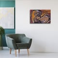 Miniatyrbild 3 av 4: Legendarte - Målning, Tryck på duk - Helgarvning cm. 60x80
