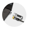Miniatyrbillede 5 af 6: KENSINGTON ClickSafe Universal Combination Laptop Lock sikkerhedskabel - 1,8 m