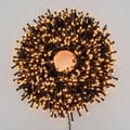 Pikkukuva 4 / 6: Guirlande Boa 40M 2000 LED 8 valotehosteita amberi vihreä johto Lotti