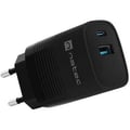 Miniatyrbild 1 av 2: NATEC Laddare RIBERA GAN 1X USB-A 1X USB-C 30W
