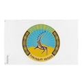 Miniatyrbild 1 av 3: Pavlodar Oblys Flagga – 60 x 90 cm – Hållbar Polyester – 2 Metallöglor – Inomhus / Utomhus – Pixelforma
